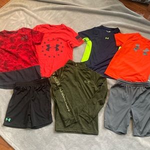 Under Armour Boys Size 4T/5T & XS Bundle